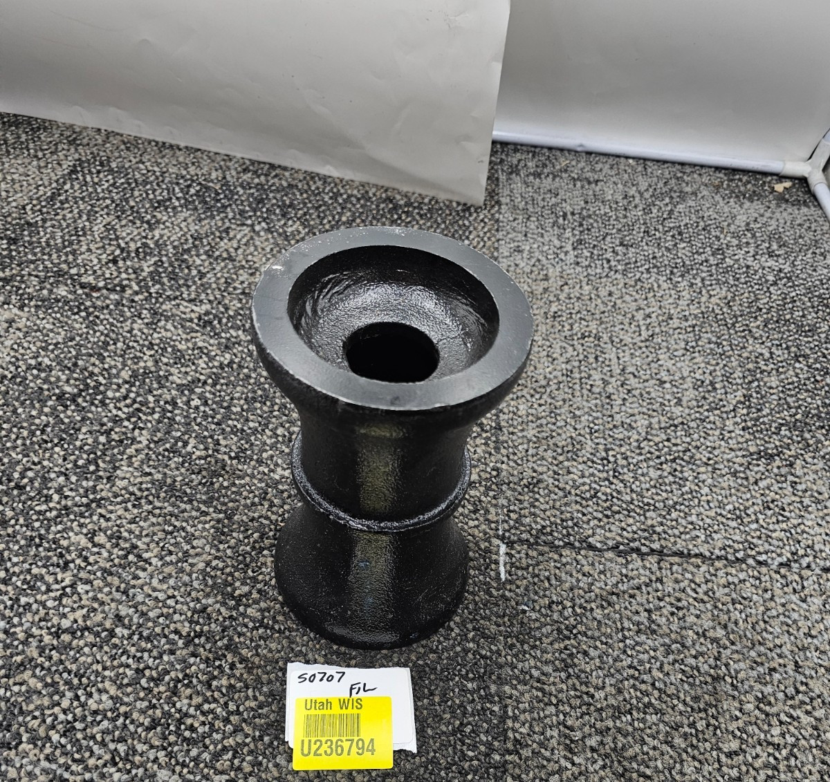 Disc Harrow 7.5 inch Long Full Spool, Black 4.5 inch Diameter 1263631