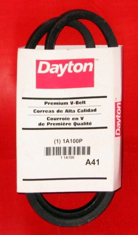 Dayton A41 V Belt / 4L430 / 1A100P / 1/2 x 43″ / Free Shipping