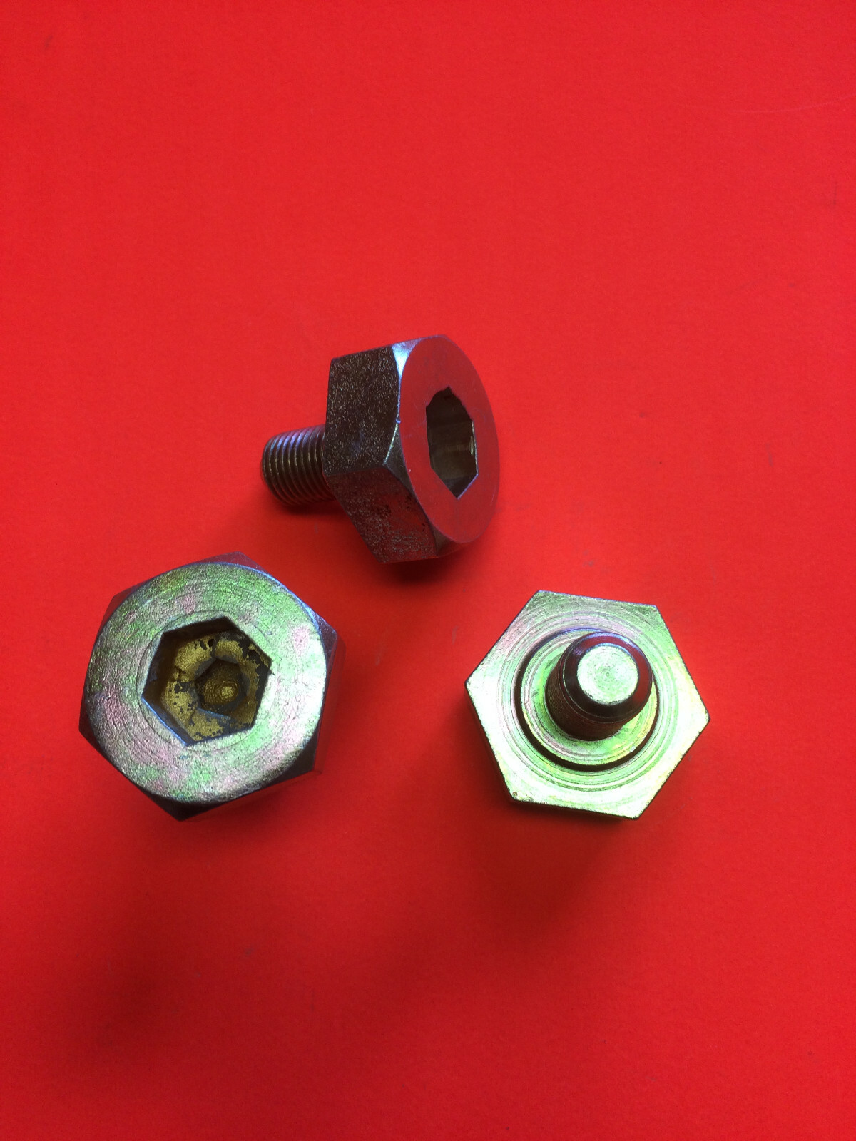 Set/3 Blade Bolt for Kubota Model ZD21,ZD28,ZD327,ZD331,ZD1211,B2400,B3200,B7800