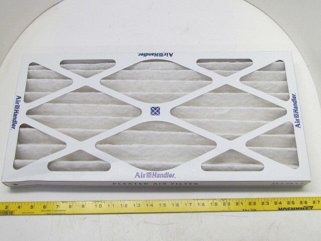 Box of 12 Air Handler 12x24x2 Pleated Air Filter 2W234 NIB