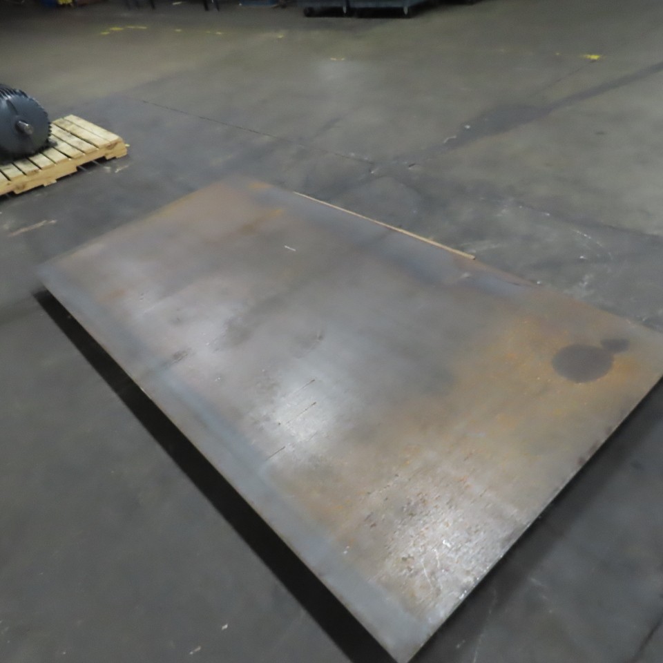 48″ x 96″ Hot Rolled Steel Plate Sheet 1/4″ Thick