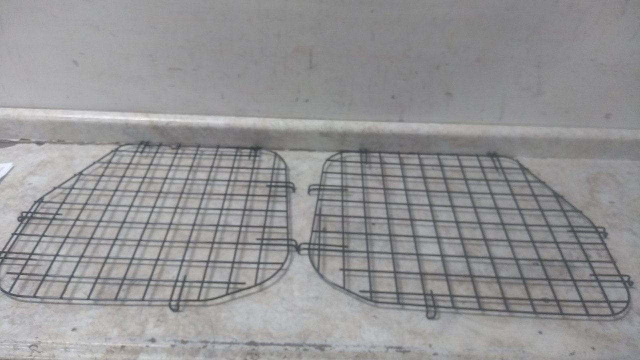 Weather Guard 88060 27 In Overall Width Rear Door Van Window Screen