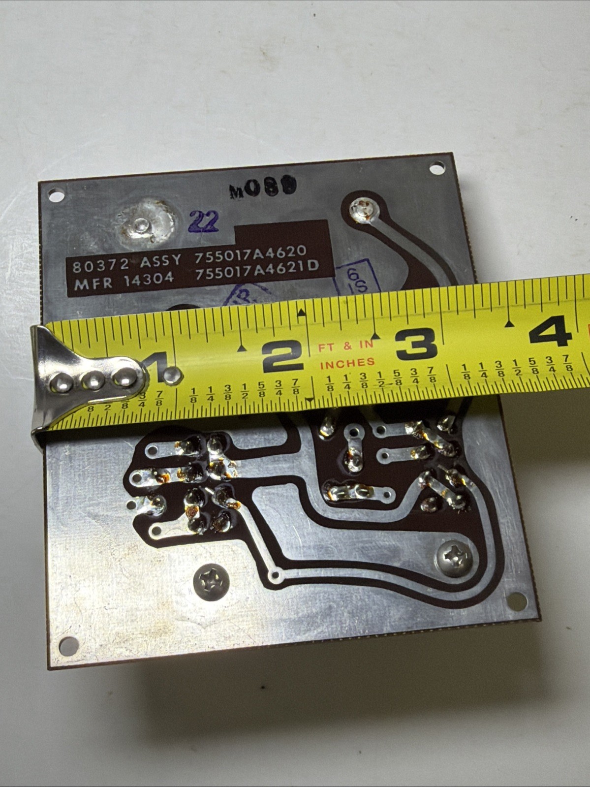 Radio System Circuit Board 80372 ASSY 755017A4620 w/ 2 HI-G RELAYS Mil Surplus!