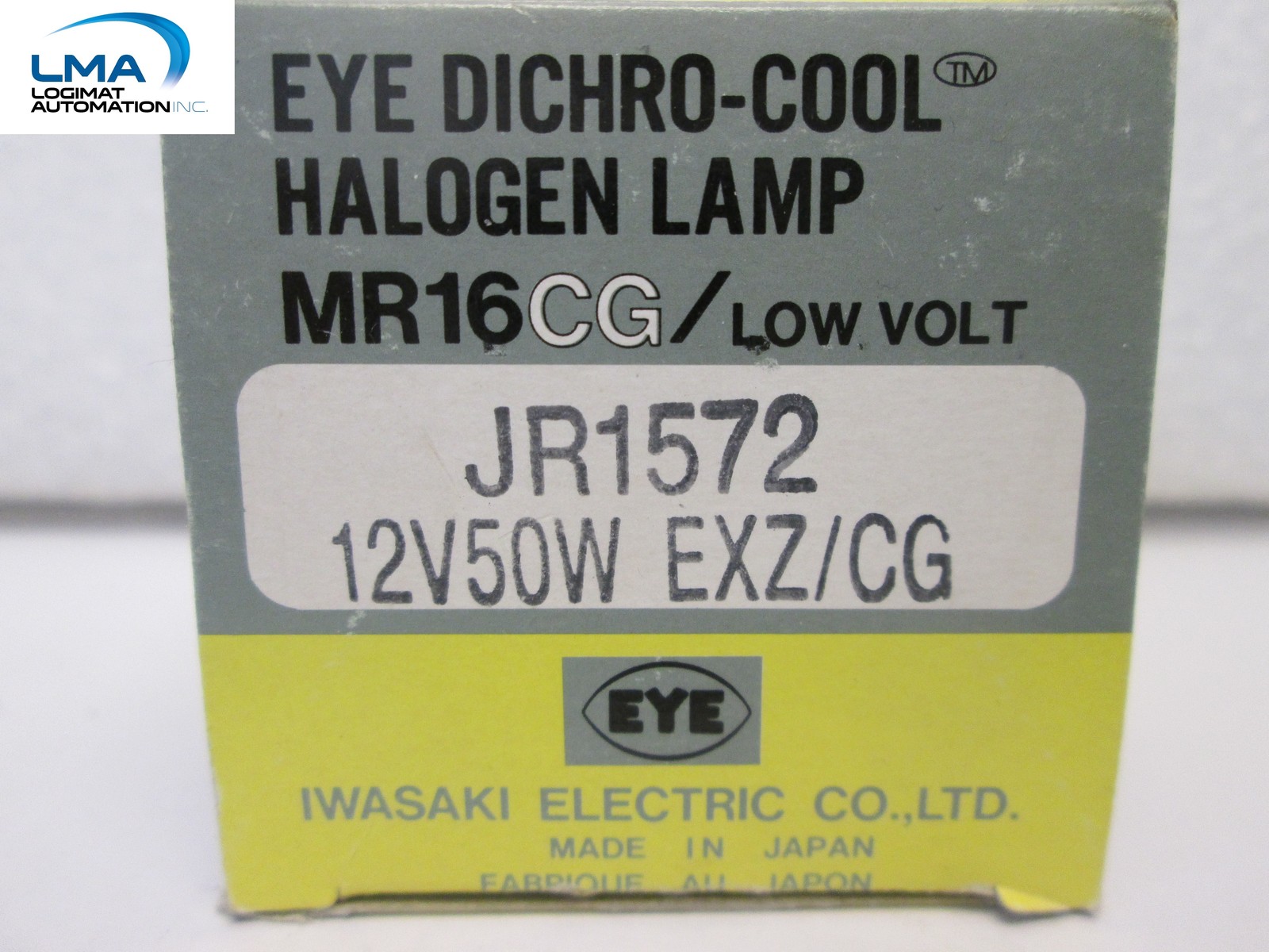 EYE DICHRO-COOL JR1572 HALOGEN LAMP BULB 12V 50W MRC16CG / LOW VOLT *** NEW