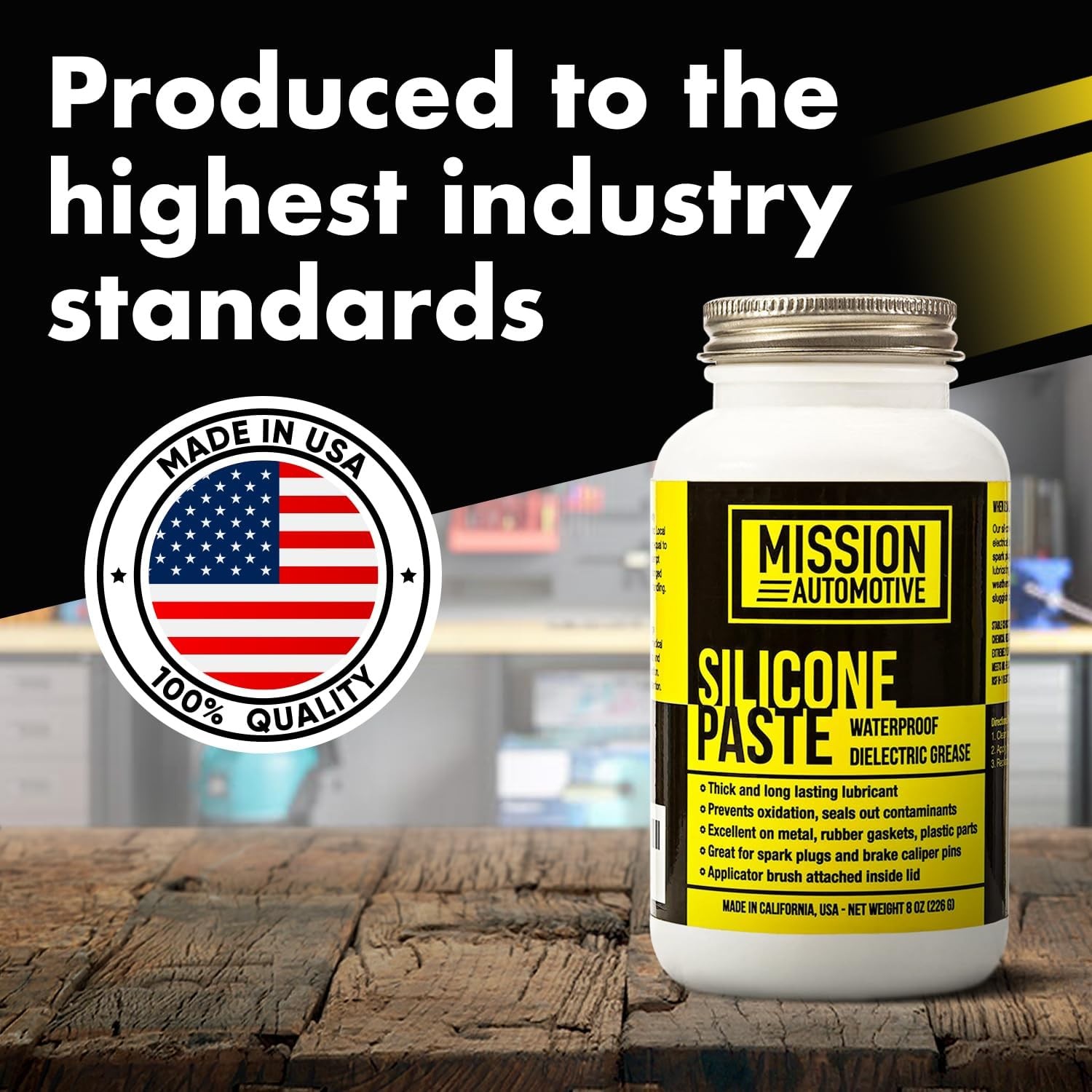 Mission Automotive Silicone Dielectric Grease Paste – 8 Oz Grease…