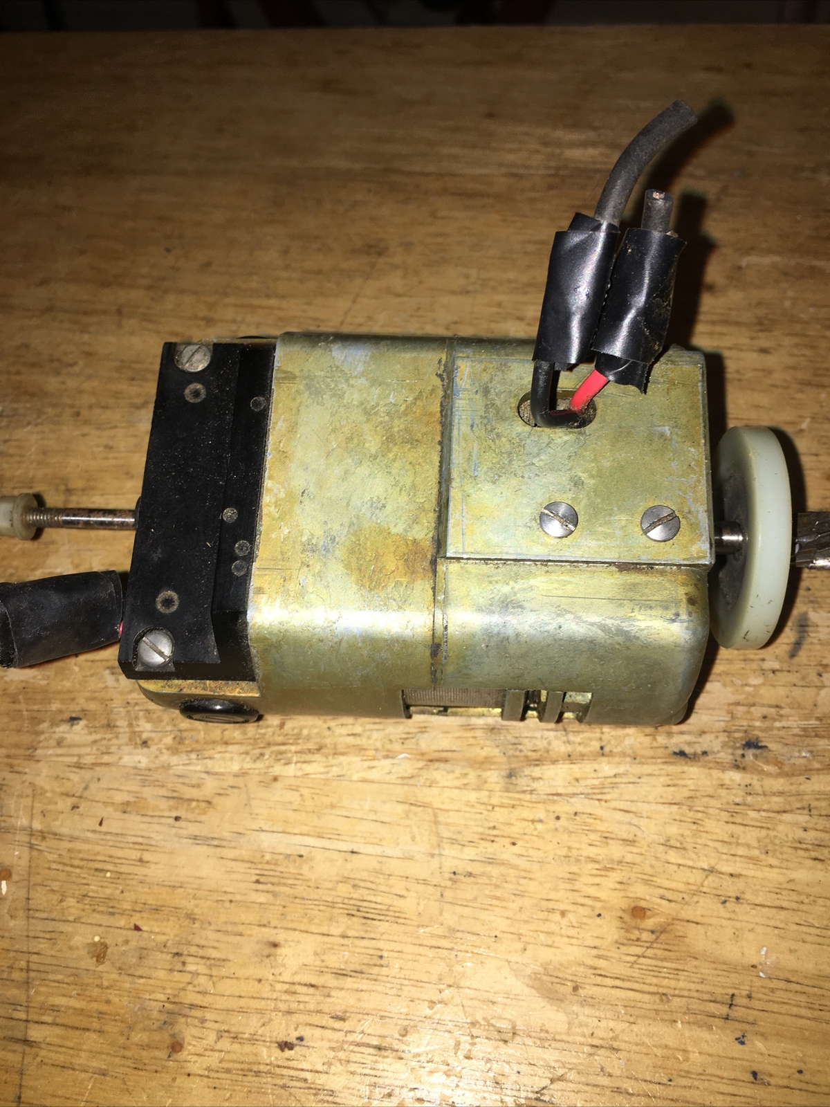 Vintage Dual Drive Small Electric Motor Sew Mach, Mountable AC, Tested/Work USA