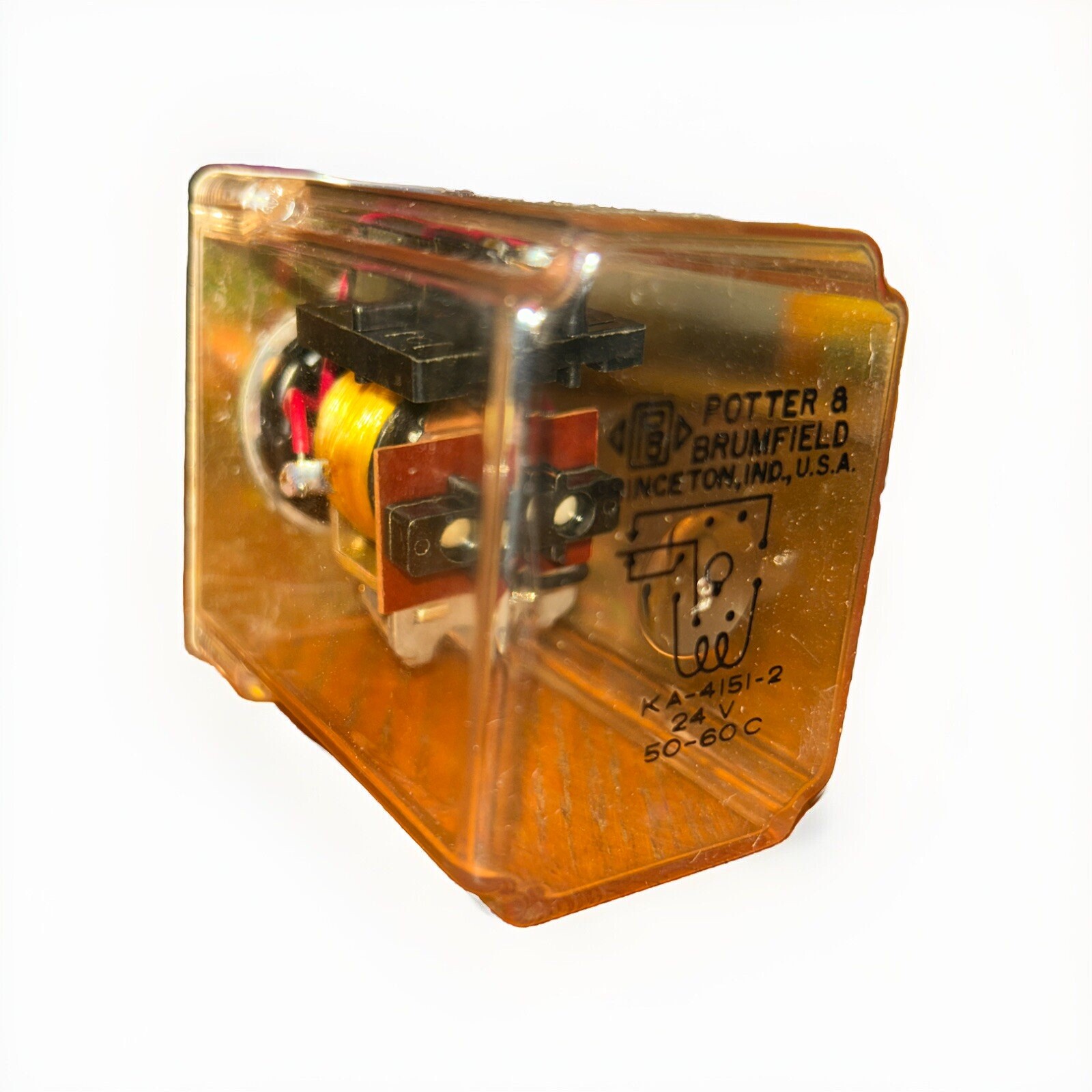 Potter & Brumfield KA-4151-2 AMF Relay KA41512. 24V, 50-60 C. F6