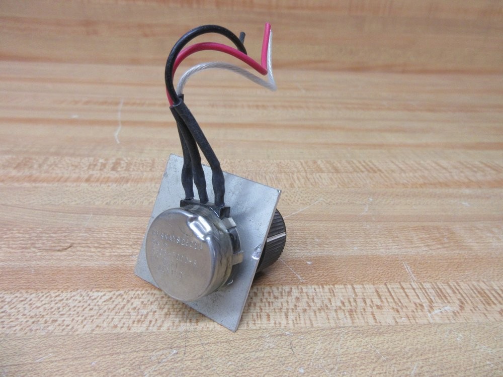 Clarostat RV-4NAY-SD502A Potentiometer 5KΩ RV4NAYSD502A W/Legend Plate & Knob