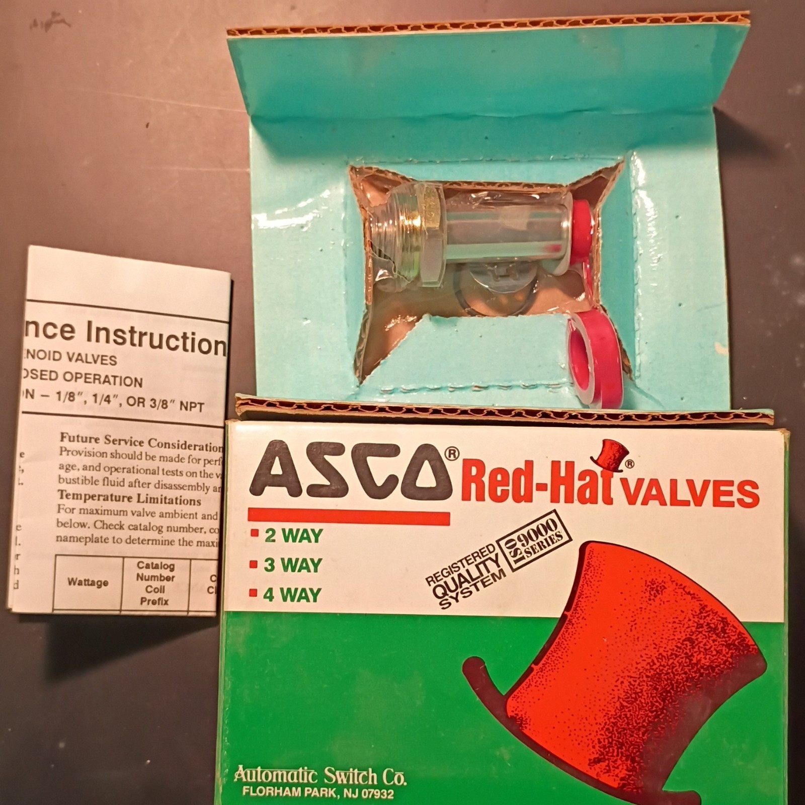 NEW Asco 302003 Red-Hat Valve Rebuild Kit