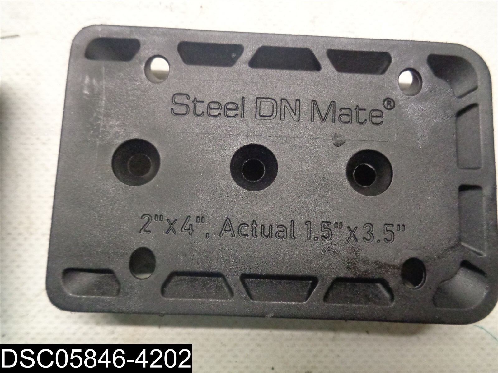 Qty=2: Steel DN Mate 2″ X 4″ Bracket Actual Size 1.5″ x 3.5″