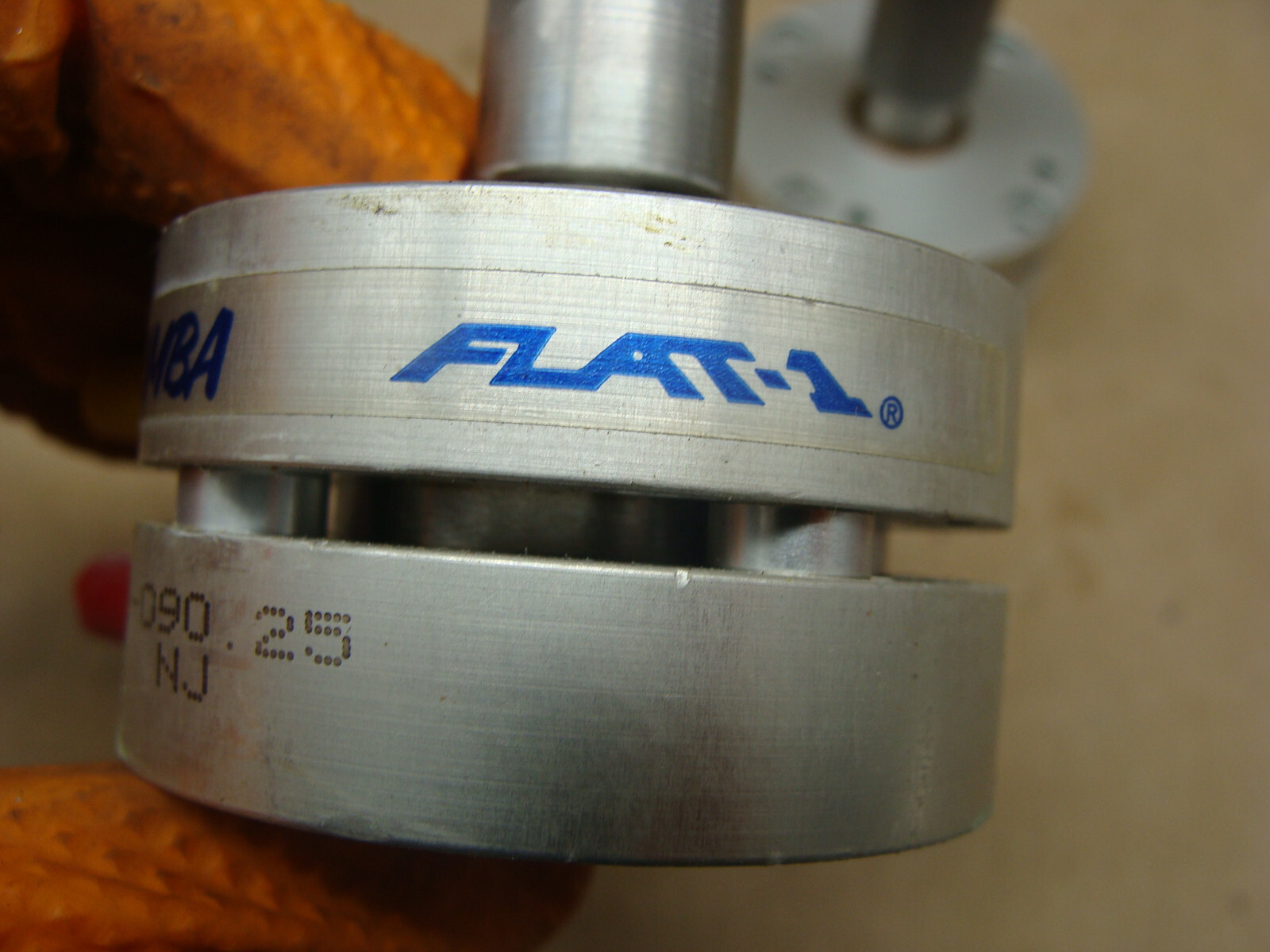 BIMBA FLAT-1 FO-090.25 PNEUMATIC CYLINDER LOT OF 2