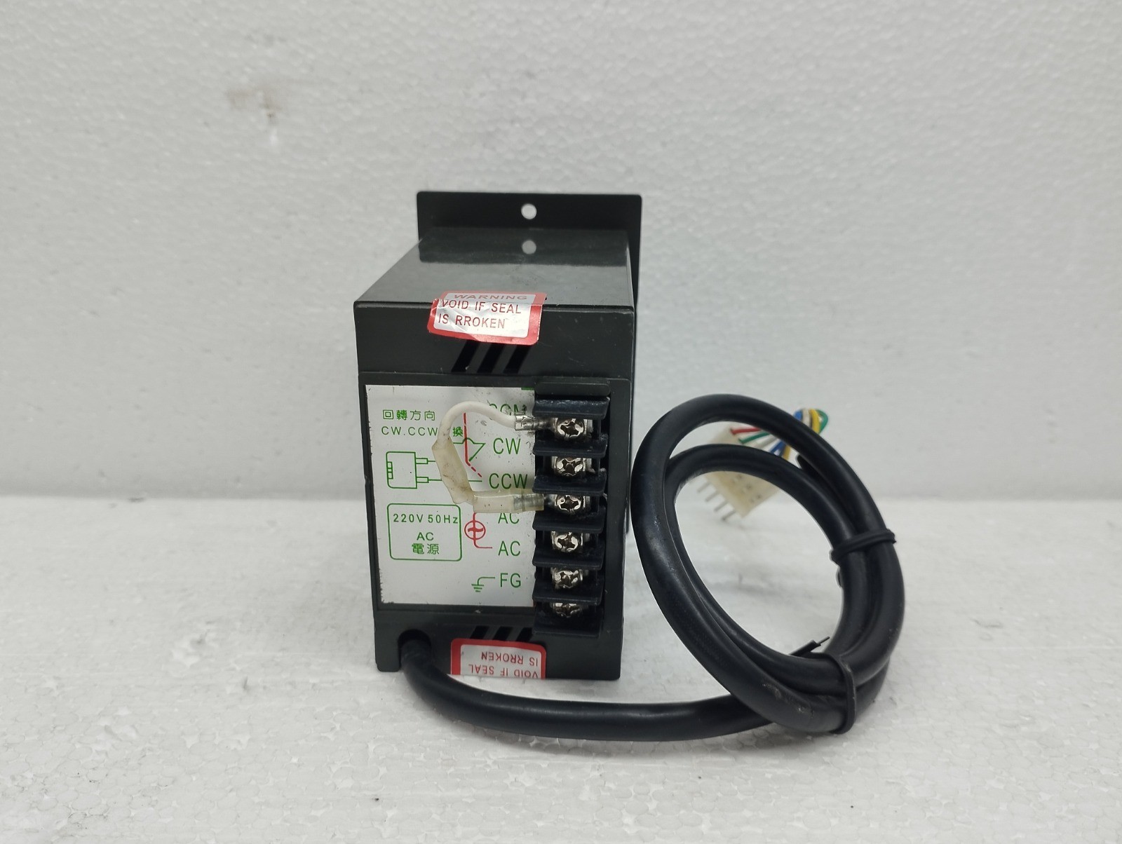 T.W.T. Speed Control Unit 1pc Used 220VAC