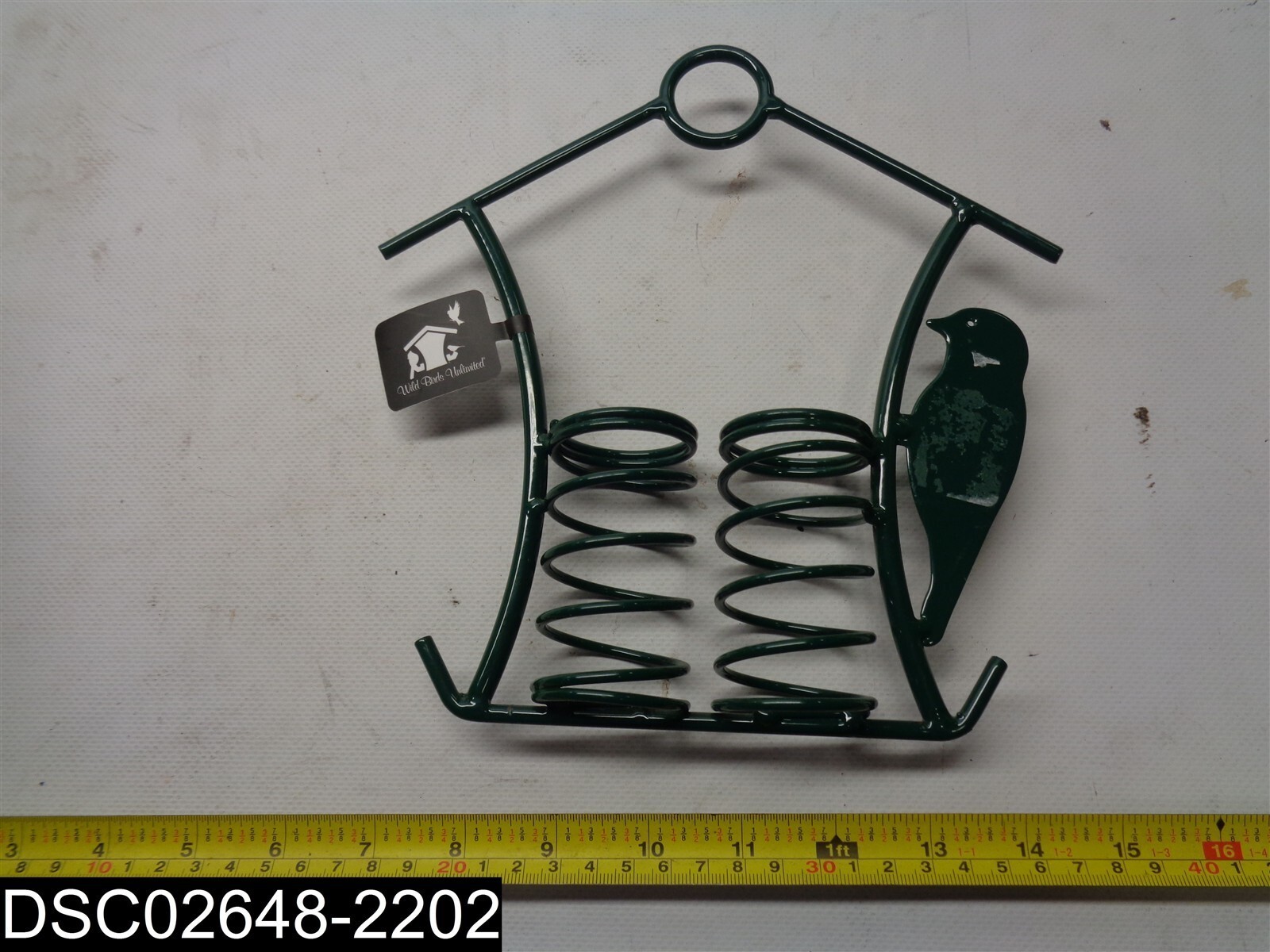QTY=12: 1021A Wild Birds Unlimited Suet Plug Feeder W10920