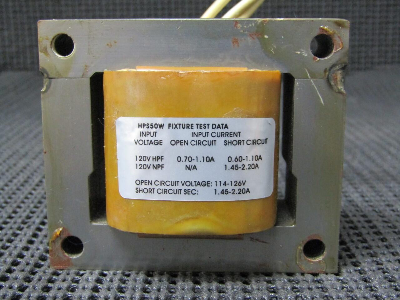 HOWARD S0050-02C-111-K 50W 120V HIGH PRESSURE SODIUM BALLAST KIT