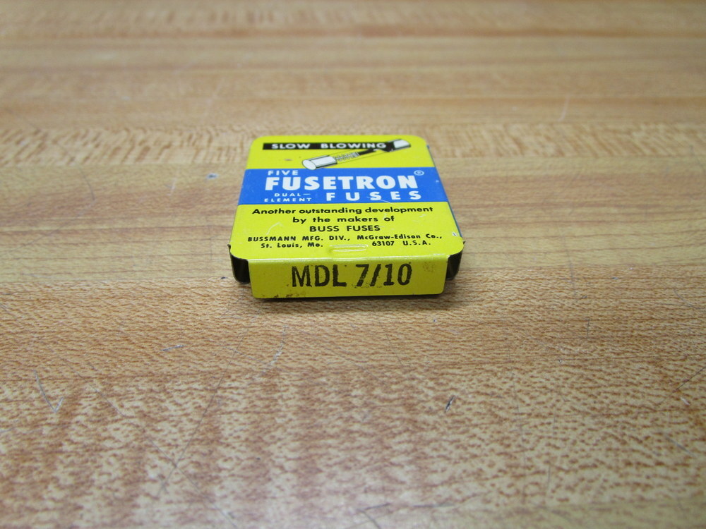 Buss MDL-7/10 Bussmann Fuse Cross Ref 1CM40 Spring Element (Pack of 10)