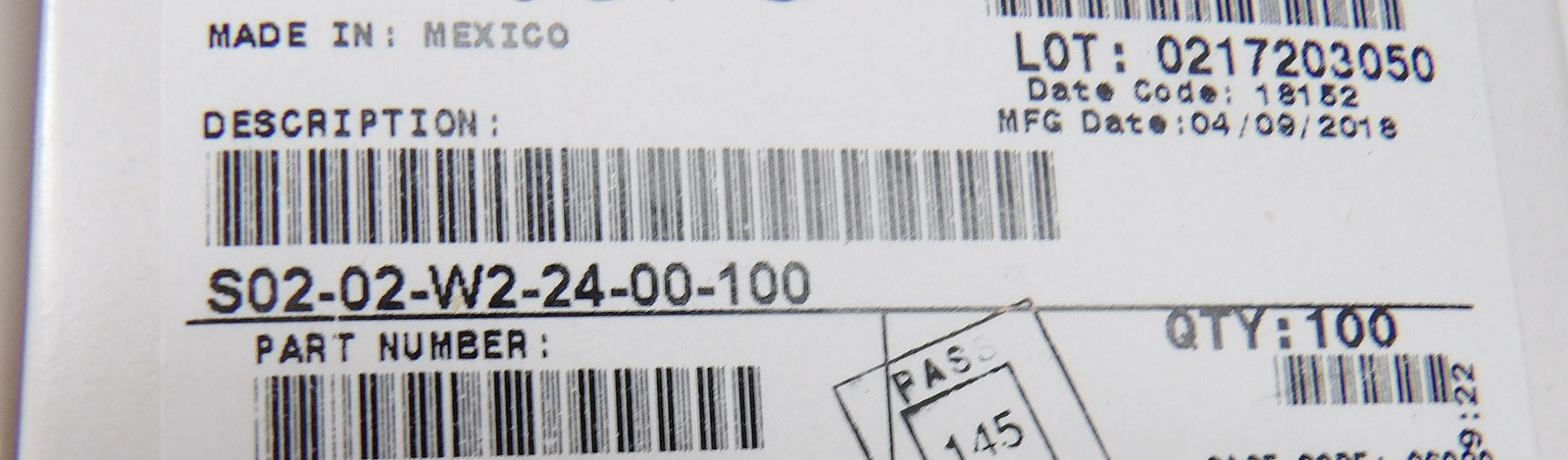 TE Connectivity S02-02-W2-24-00-100 Mil Spec Solder Sleeves, 100each