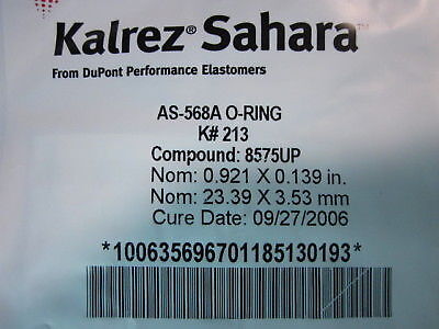 KALREZ SAHARA AS-568A K#213 8575UP O-RING
