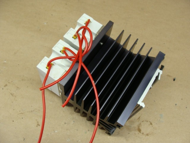 LOT OF 2 CROUZET GN 84137121 SOLID STATE RELAYS 50A 48-660VAC 90-280VAC