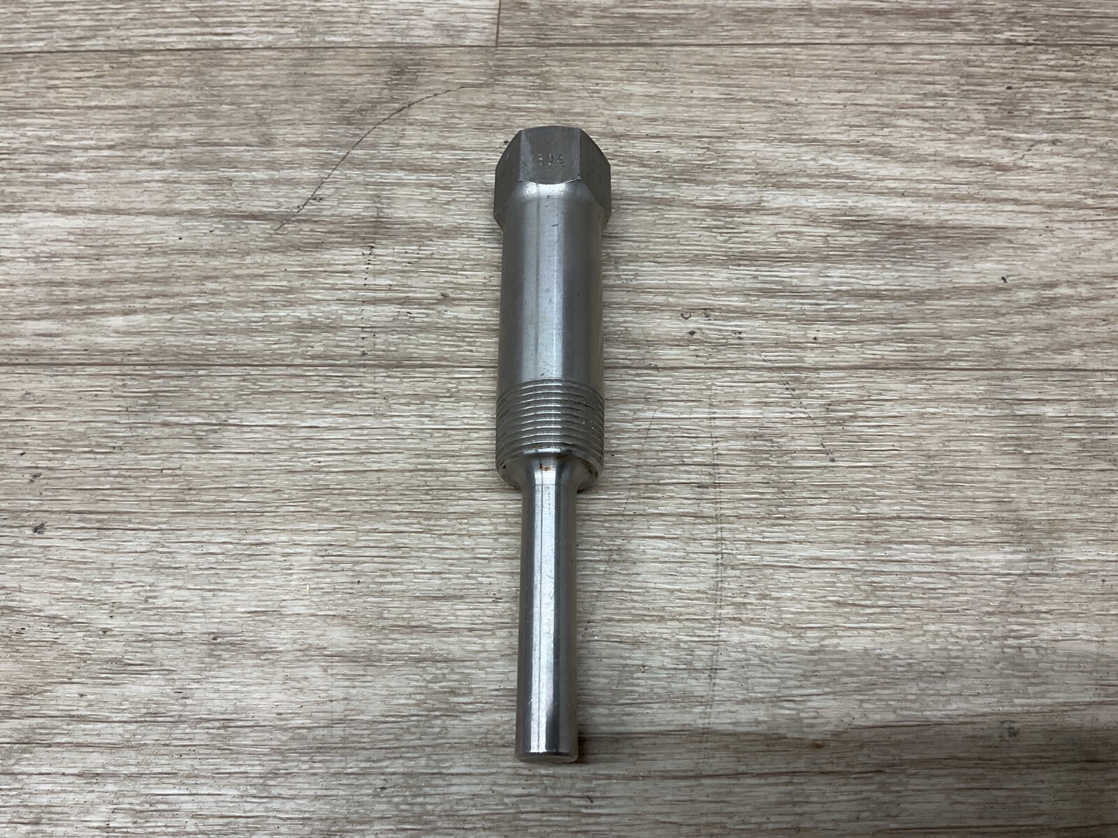 Stainless Steel 304 Thermowell Screwed Type 1/2” NPT 3/4” Thread #34C29*QC