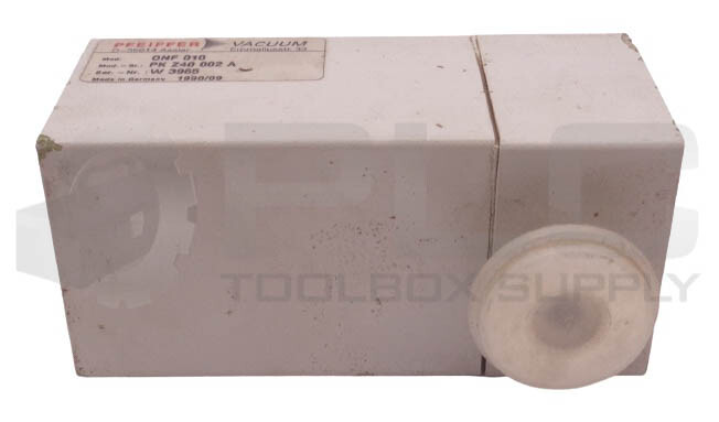 NEW PFEIFFER ONF 010 OIL MIST ELIMINATOR VACUUM PK Z40 002 A, D-35614 *READ*