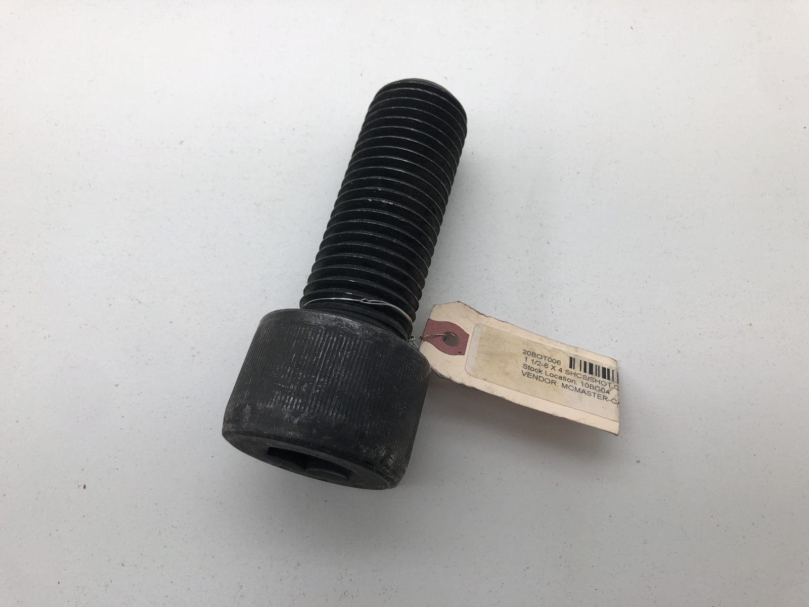 (QTY. 5) MCMASTER-CARR 91251A956 SHOT CYLINDER BOLT