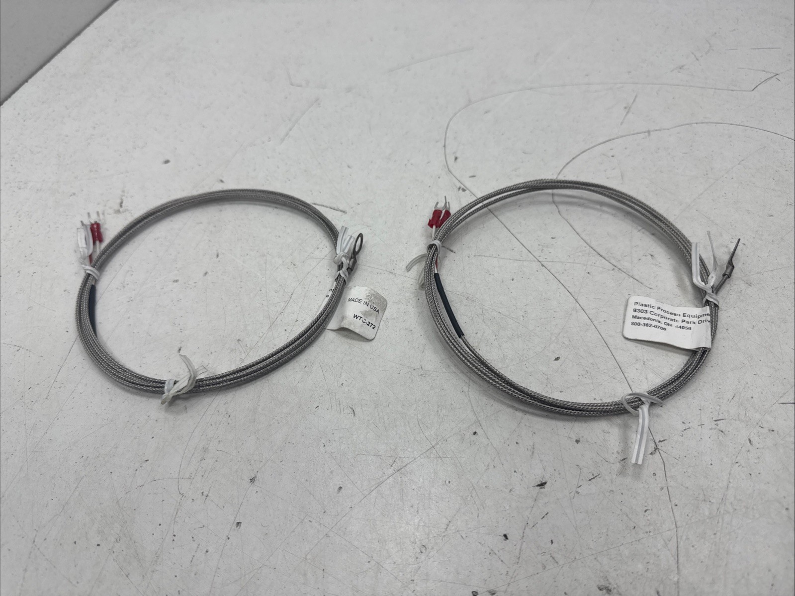 (Qty.2) PPE WTC-272 5/16” Washer Type Surface Thermocouple