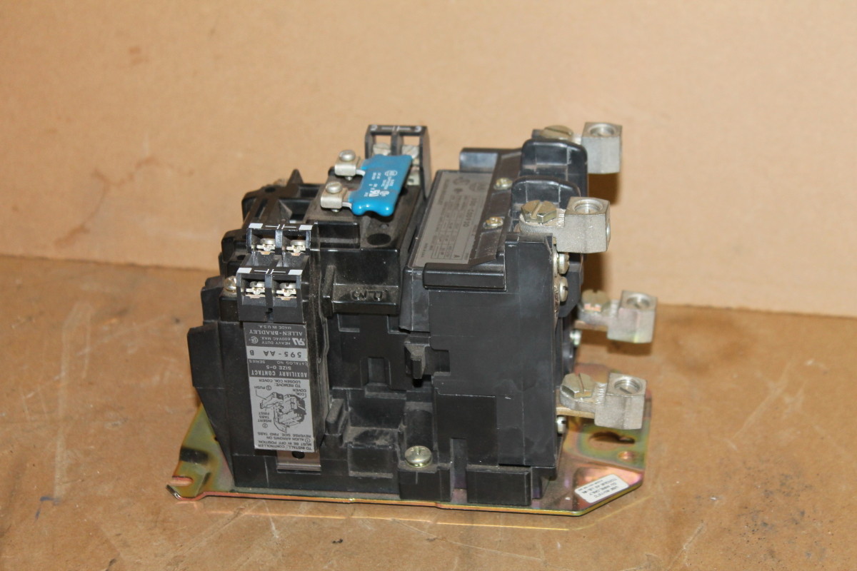 Contactor, Size 2, 2P, 45A, 500-COD920 Allen Bradley