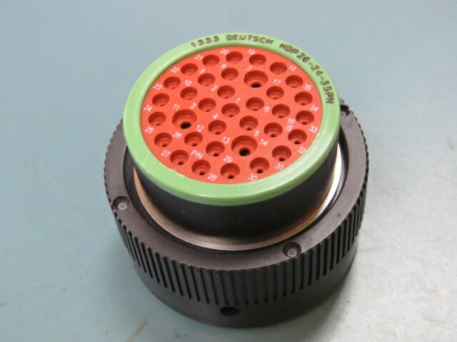 DEUTSCH/ TE CONNECTIVITY HDP26-24-35PN Qty of 1 per Lot CONNECTOR 35-POS PLUG;
