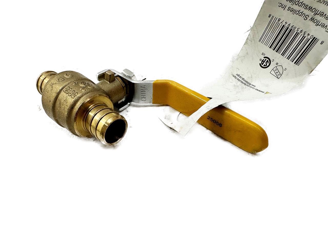 EverFlow Full Port Ball Valve 600P034-NL 3/4″ NEW FREE FAST SHIP