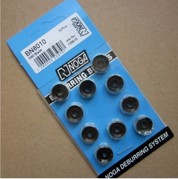 10Pcs/Lot New BN8010 Double Edge Deburring Tool N80 Blades