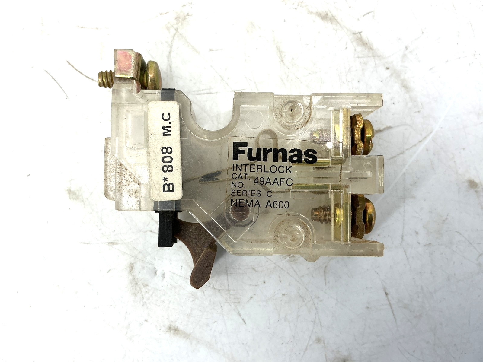New Furnas 49AAFC Auxiliary Interlock Kit Type: NC Size: 00 Thru 3-1/2 – No Box