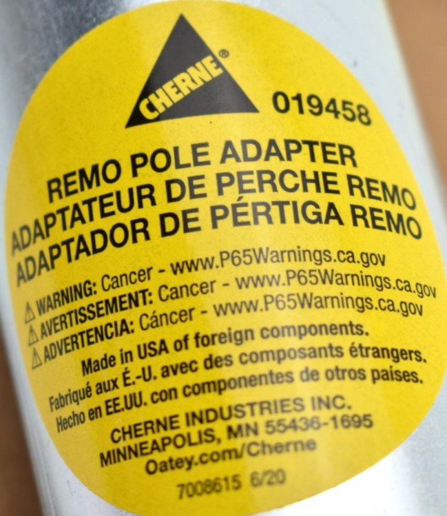 Cherne Industries 019458 Remo Pole Adapter 1-1/4″ M NPT Pipe Plug Tool