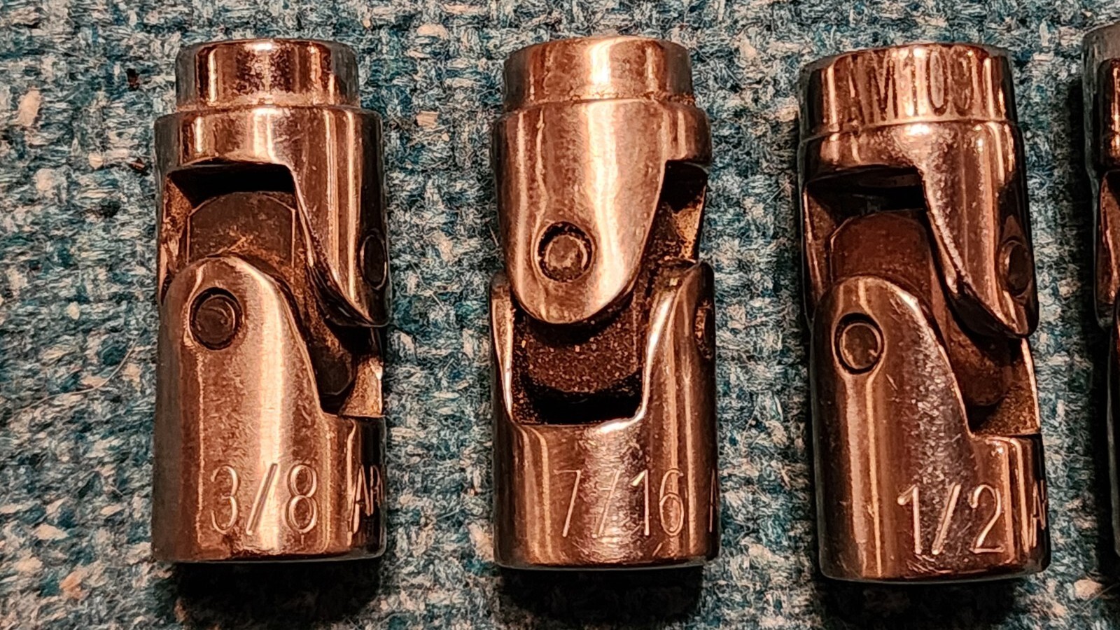 Armstrong 3/8″ Socket Swivels-12 pt: 3/8″, 7/16″, 1/2″, 9/16″, 5/8″, 3/4″ USA!