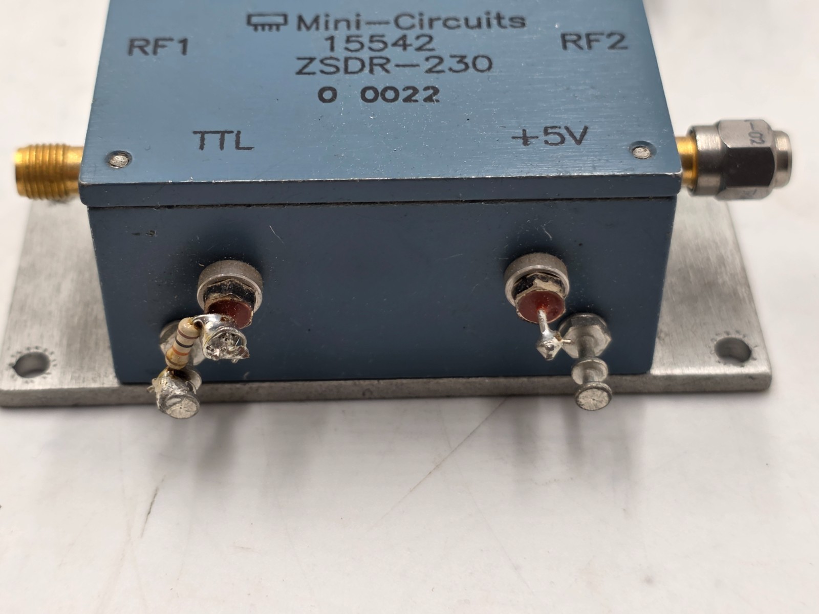 COM MINI-CIRCUITS 15542, ZSDR-230 10-3000MHz SMA RF Coaxial Microwave Switch