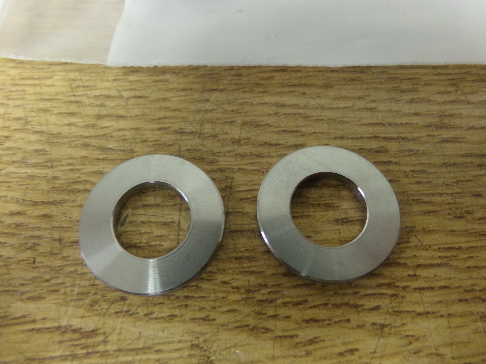 NEW Misumi FWSUS-D24.0-V12.5-T2.5 Washers, Lot of 2 *FREE SHIPPING*