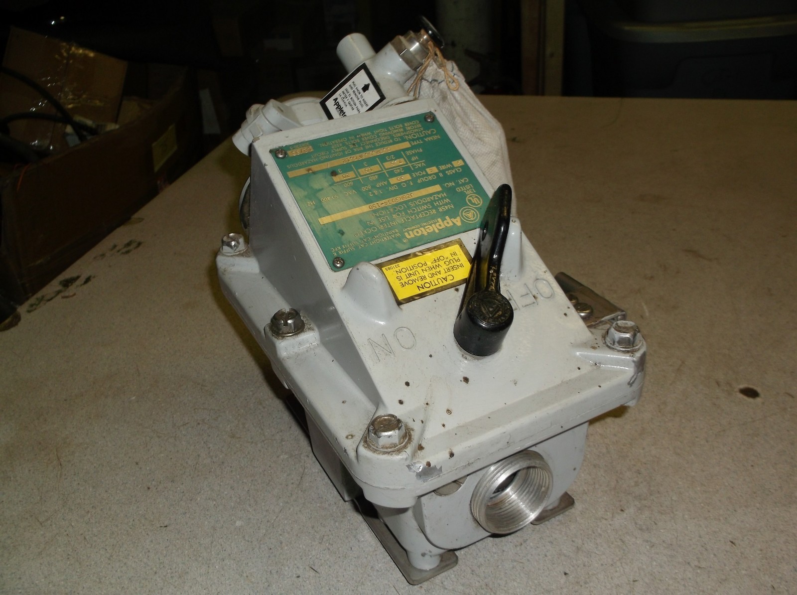 Appleton Electric J2BR3034-150 Control Station 139L Listed N4SR *FREE SHIPPING*