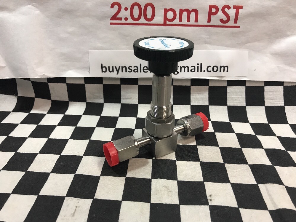 Swagelok Bellow Seal Valve 1/4″ FVCR, SS-4BRG-V51, SS4BRG, Shipsameday, #K50