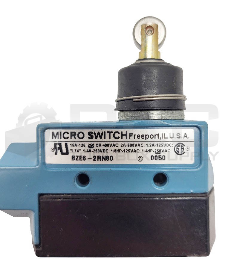 NEW MICRO SWITCH BZE6-2RN80 LIMIT SWITCH 15A