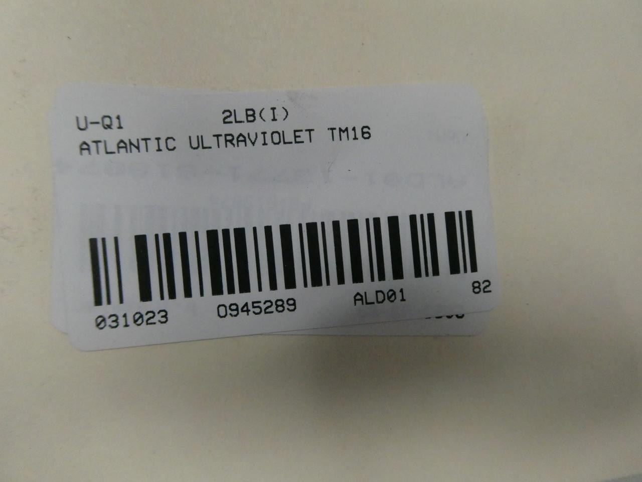 Atlantic Ultraviolet TM16 25-8516A1 Tank Master Liquid Storage Sanitizer