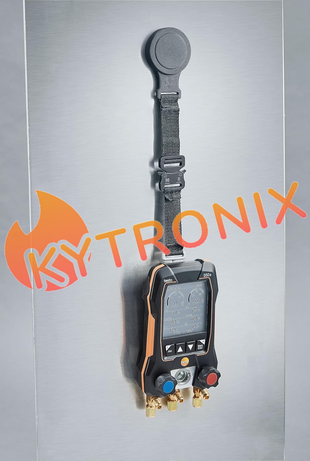 Testo 550s SMART KIT 2-Valve Digital Manifold/Wireless Temp Probe