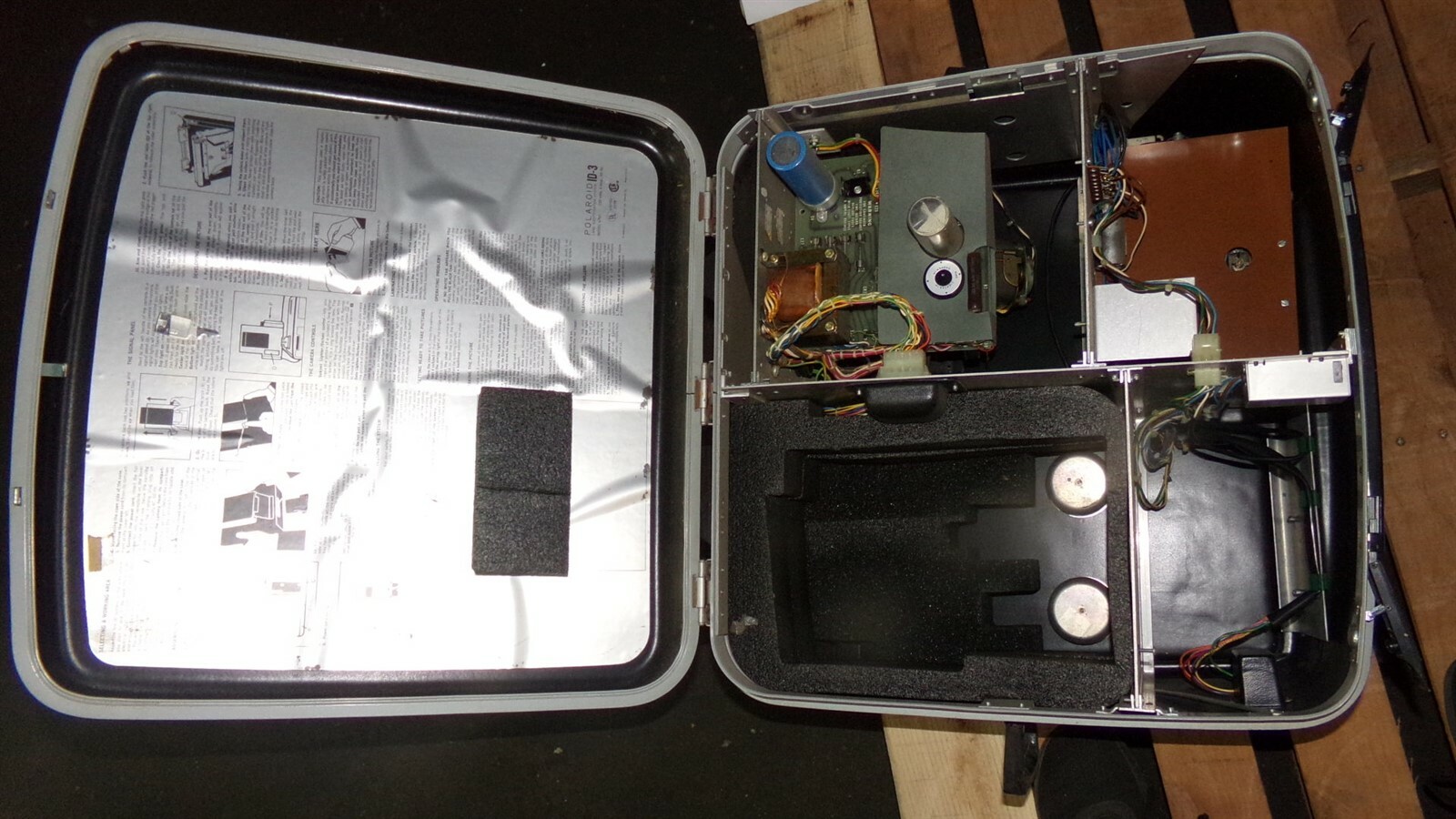 Polaroid ID-3 703 223B PT 444B 10/12 Land ID System in Case *FREE SHIPPING*
