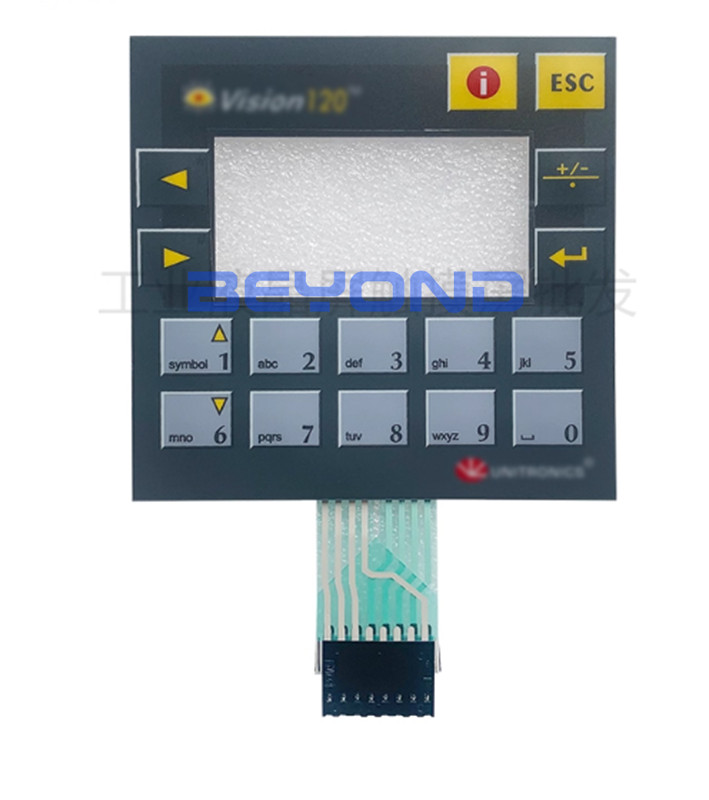 1PC New Replace For UNITRONICS Vision120 V120-22-UN2 Membrane Keypad
