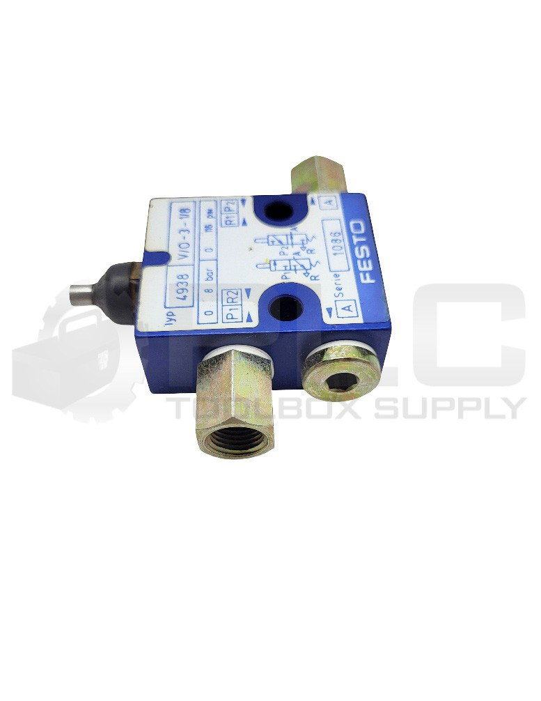NEW FESTO 4938 VALVE LIMIT SWITCH V/0-3-1/8