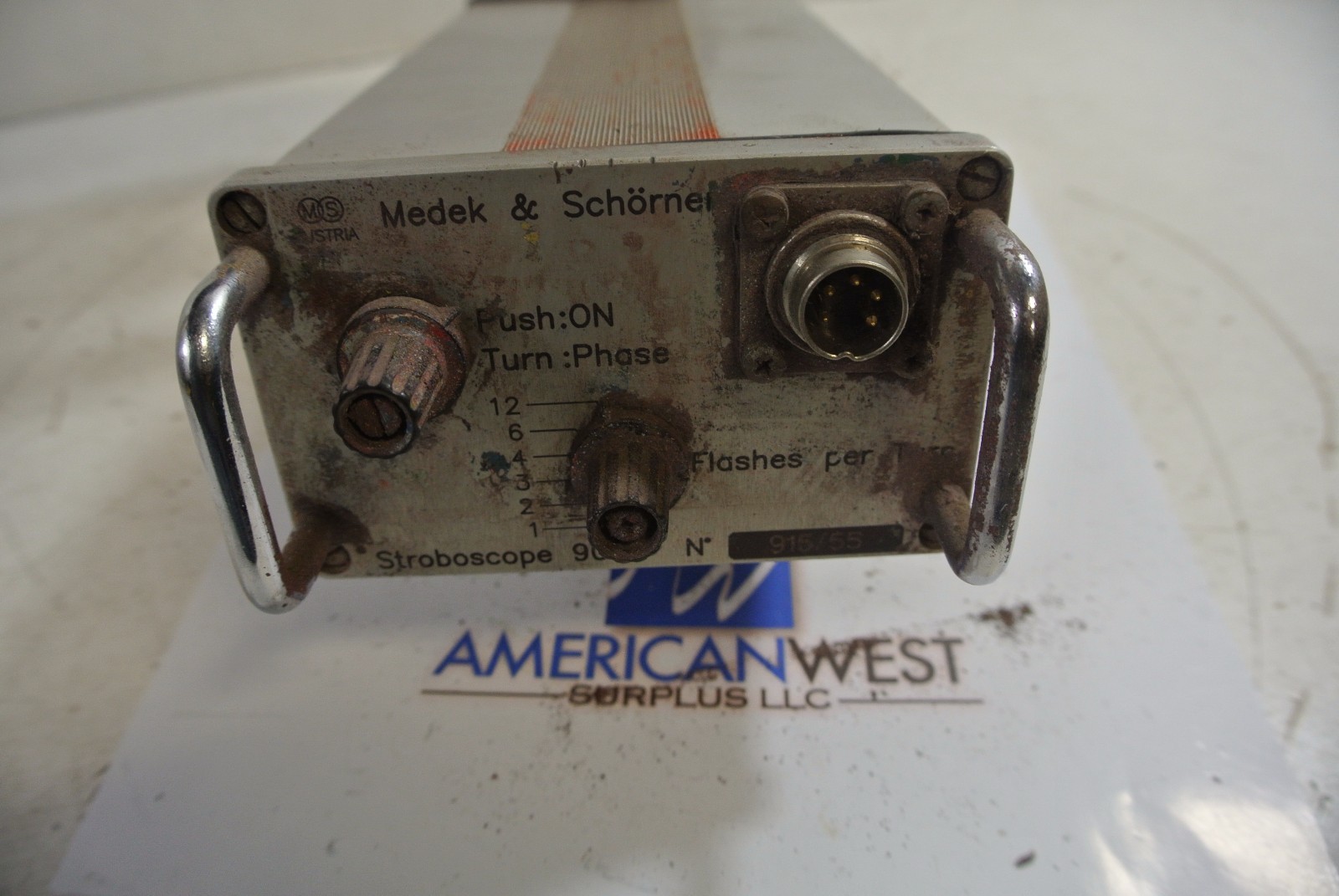 Medek & Schorner Stroboscope 9011 1-12 Flashes per turn