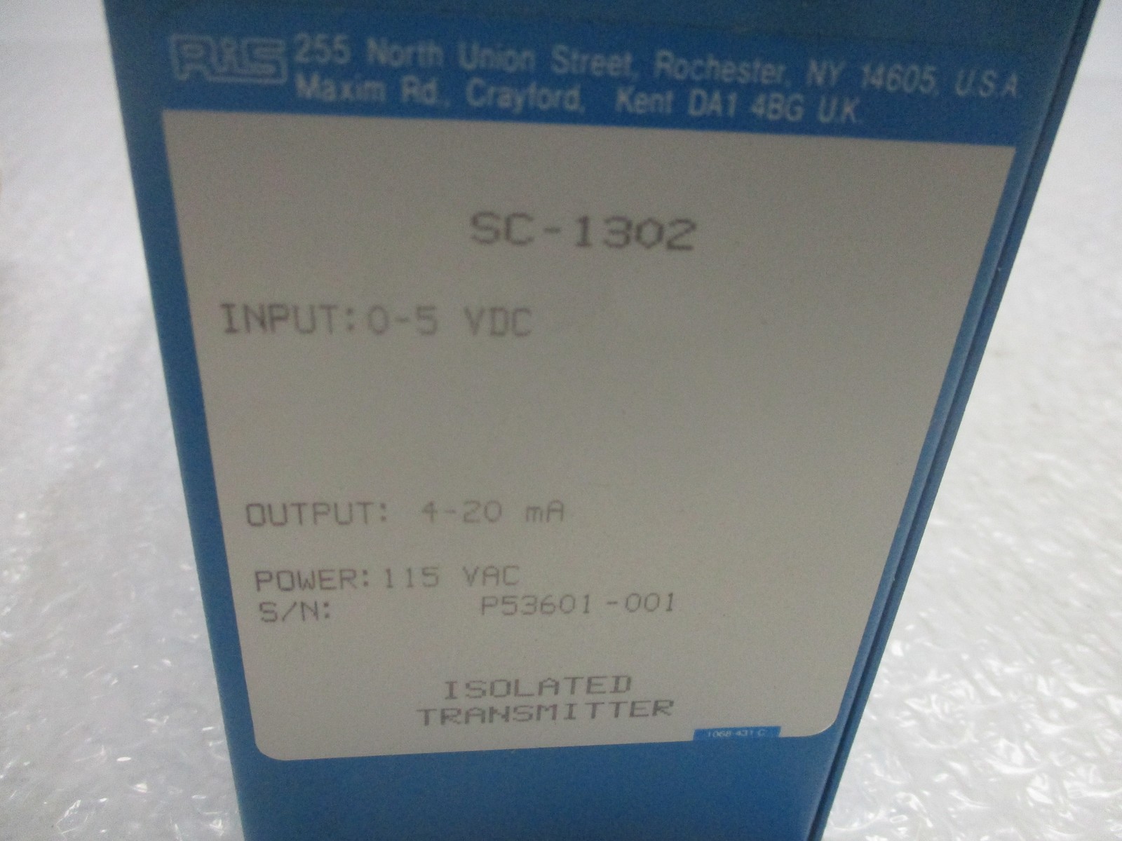 RIS SC-1302 TRANSMITTER NSNP