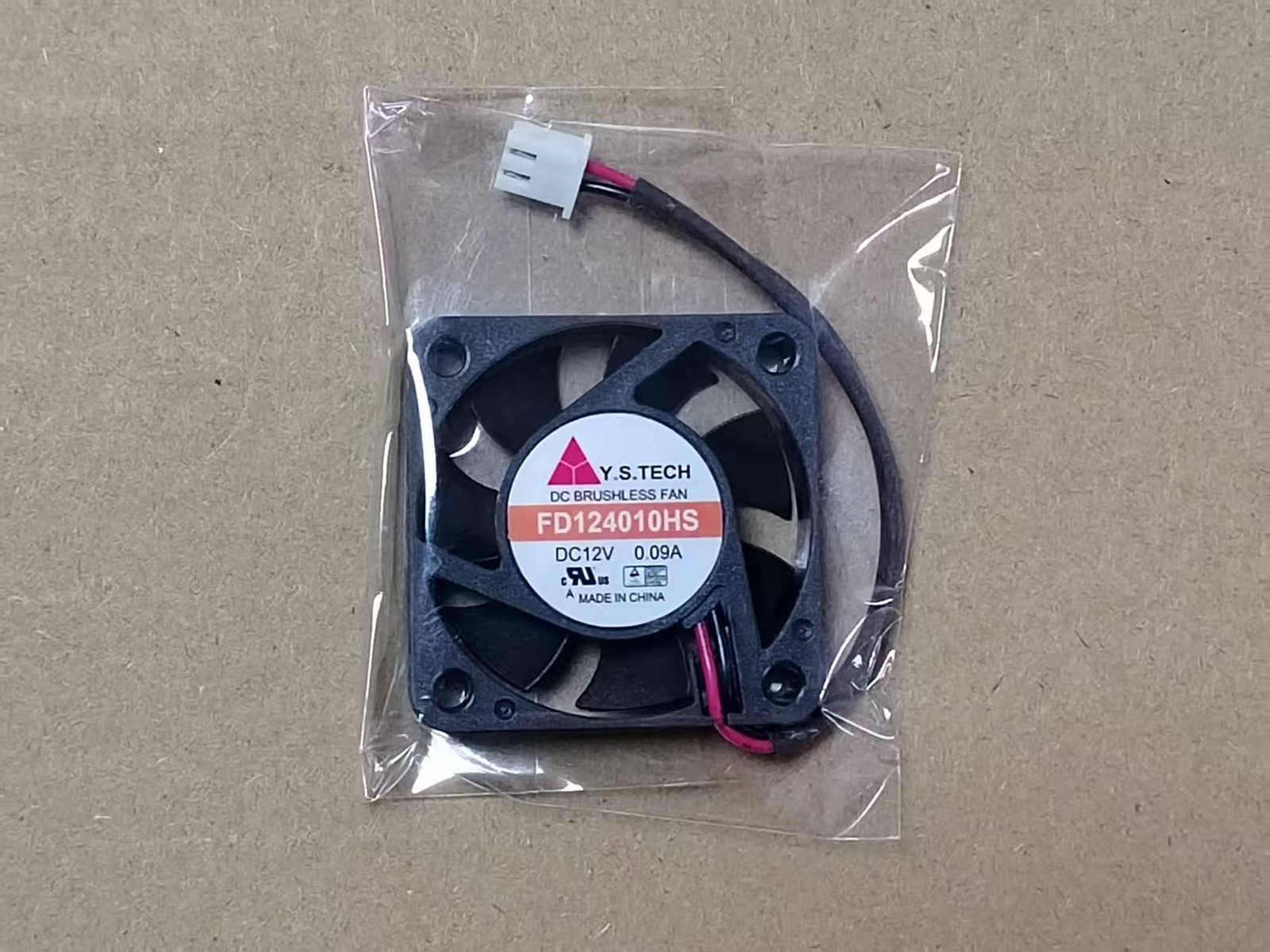 Y.S.TECH FD124010HS DC12V 0.09A CPU 4CM Ultra-quiet Fan