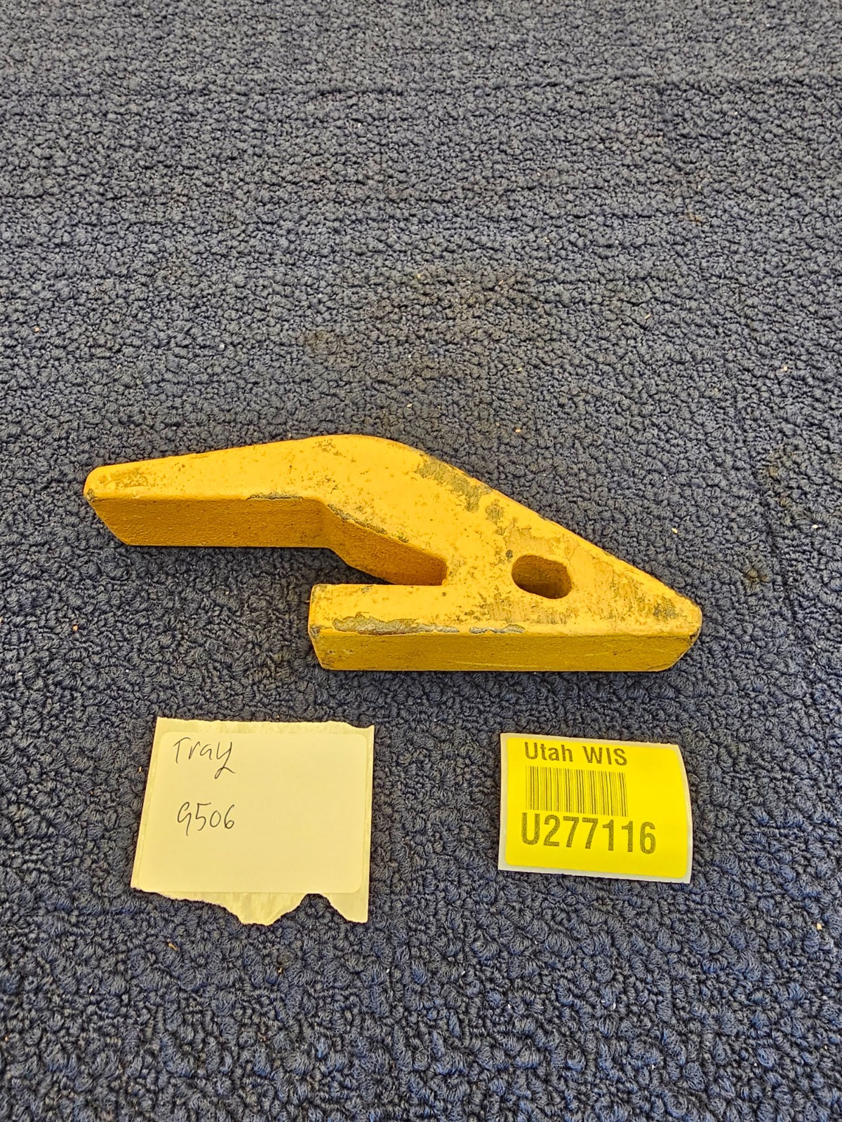 2740 W23 Yellow Bucket Tooth Fits Case/International Harvester