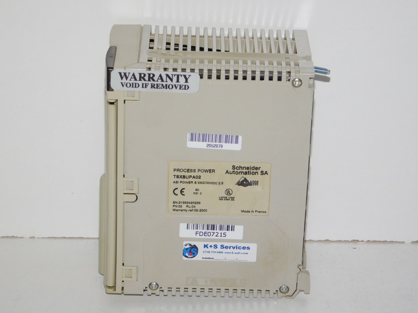 Telemecanique Schneider Modicon TSXSUPA02 Process Power Communication Module