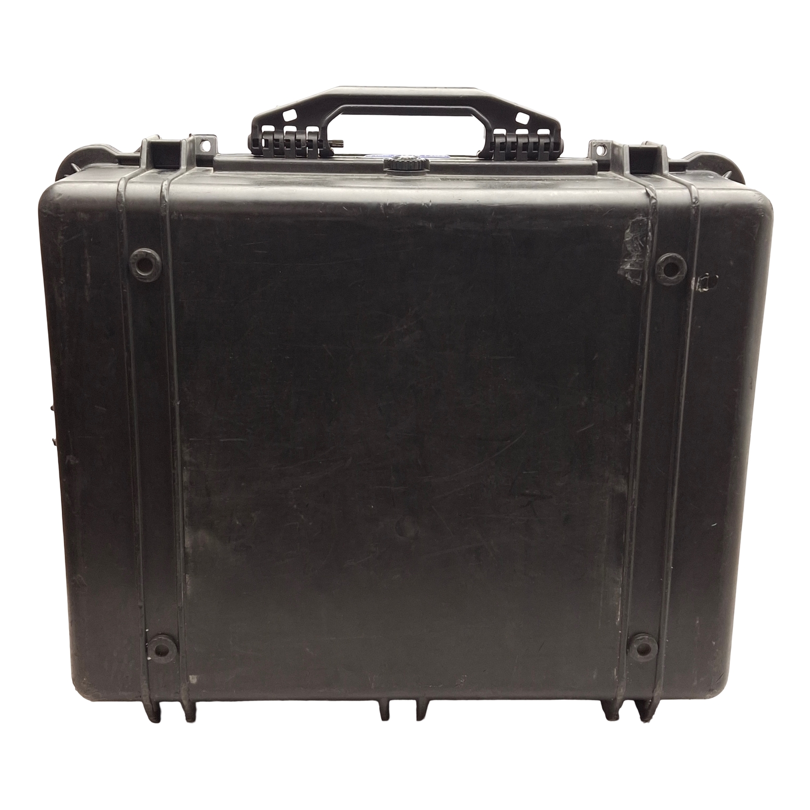 Pelican 1600 Protector Case, Black, 21.51 x 16.54 x 7.99in Interior *No Foam*