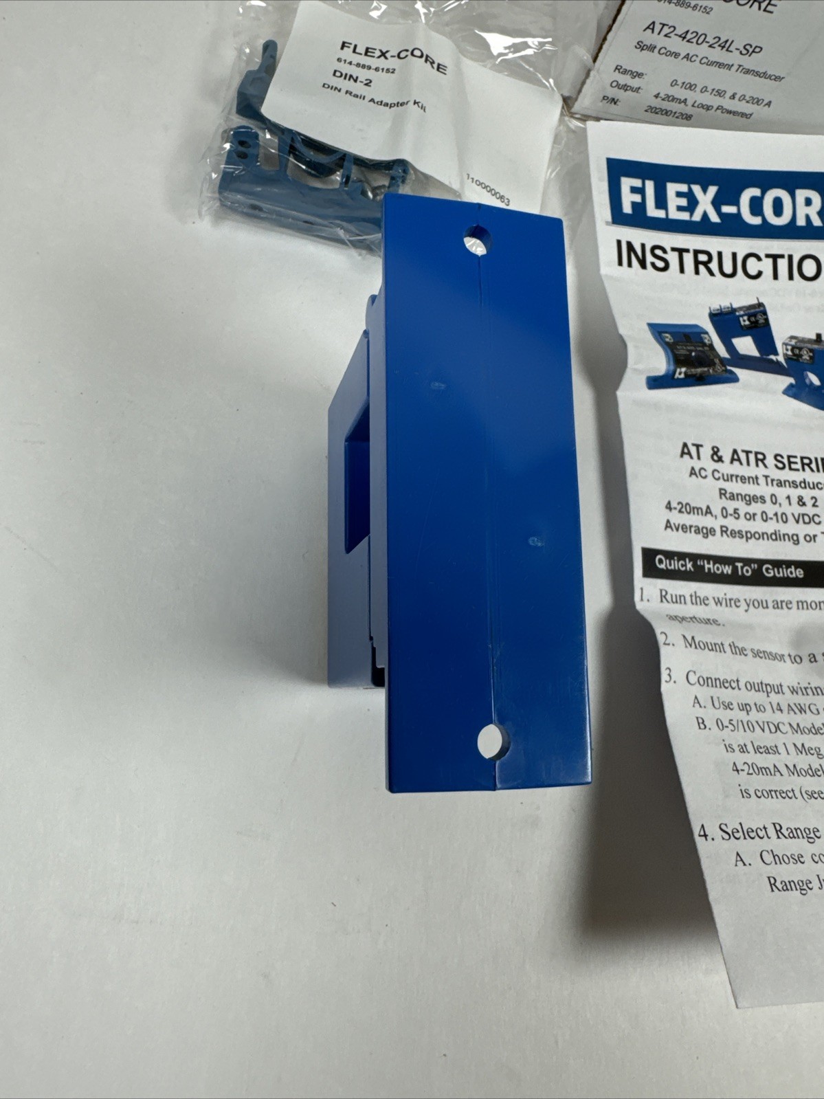 NK Technologies AT1-420-24L-SP Split Core AC Current Transducer – Factory Sealed